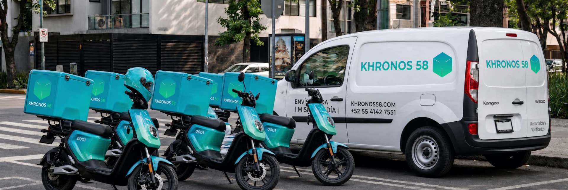Operación logística de Khronos 58 para negocios
